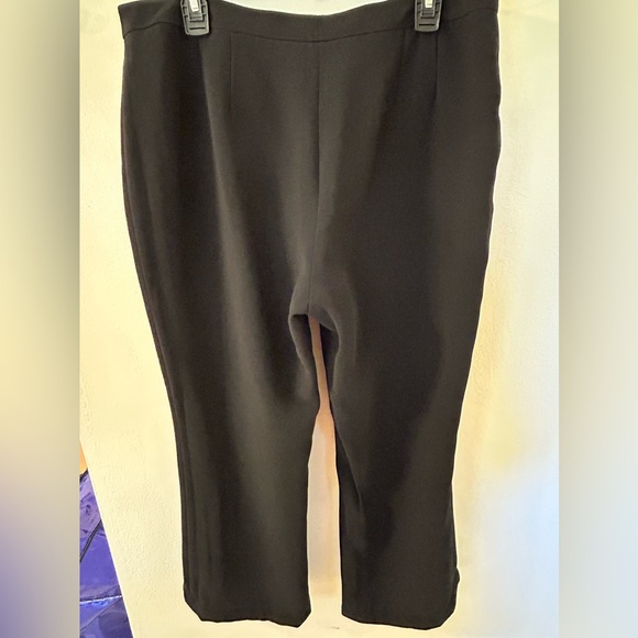 Tahari Pant Suit Black Size 14 Petite - Picture 5 of 9